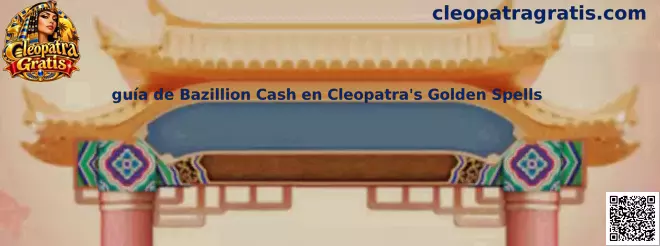 Imagen ilustrativa de Cleopatra's Golden Spells para conocer la función Bazillion Cash y sus símbolos especiales