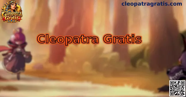 Vista informativa de Cleopatra Gratis y su temática egipcia