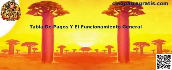 Tabla de pagos y funcionamiento general de Cleopatra Gratis