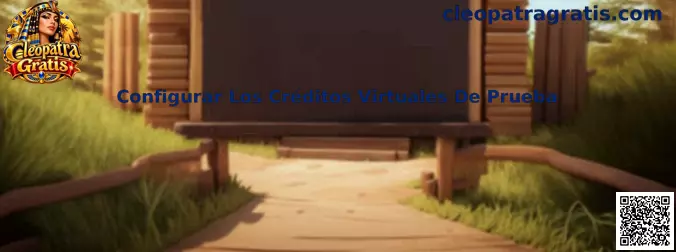 Configuración de créditos virtuales de prueba en Cleopatra Gratis