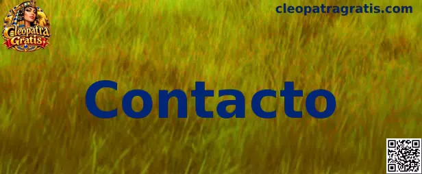 Página de contacto y asistencia de Cleopatra Gratis