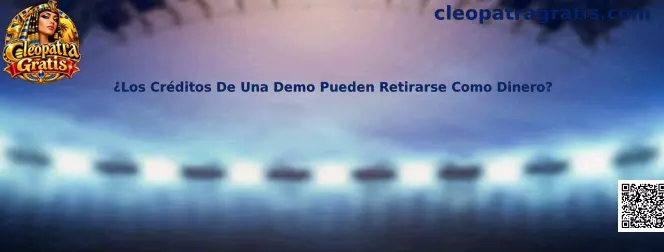 Guía de Cleopatra Gratis sobre créditos virtuales utilizados en una demostración de juego
