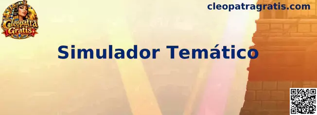 Simulador Temático inspirado en el Antiguo Egipto con esfinges y escarabajos