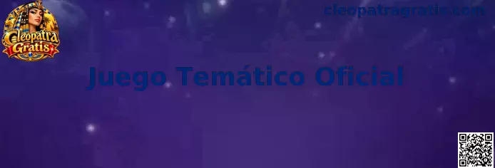 Juego Temático Oficial inspirado en Cleopatra y el Antiguo Egipto