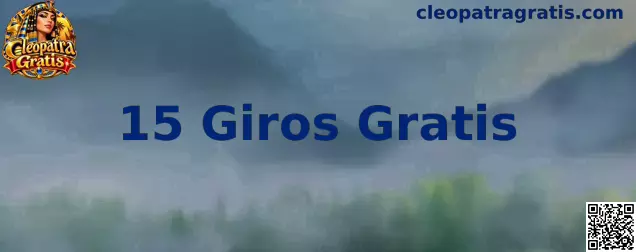 Mecánica de 15 Giros Gratis en Cleopatra